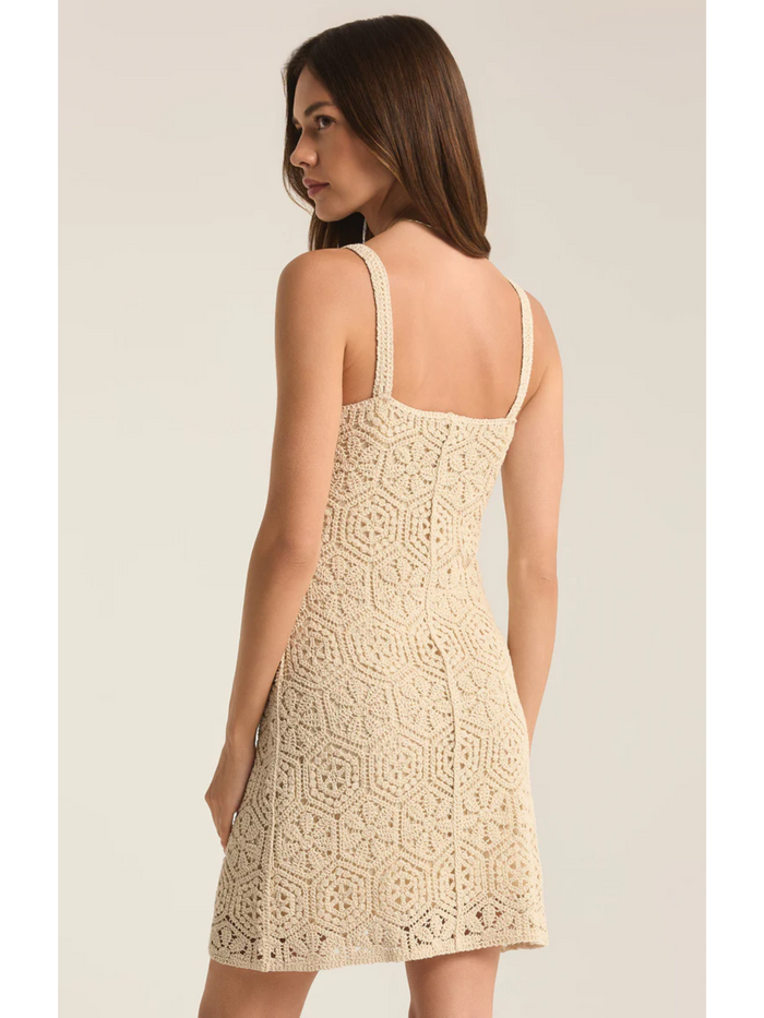 Z Supply Allure Crochet Mini Dress