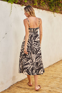 Palm Prints Dress