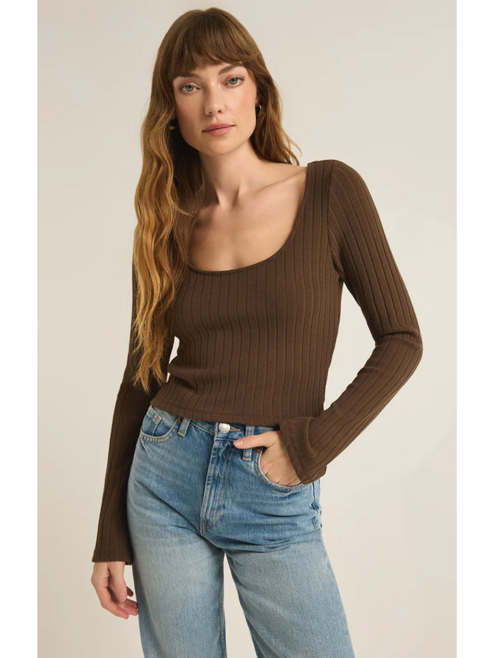 Z Supply Madeline Rib Top