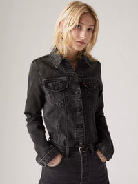 Levi's Tailored Slim Trucker Jacket in Born Leader