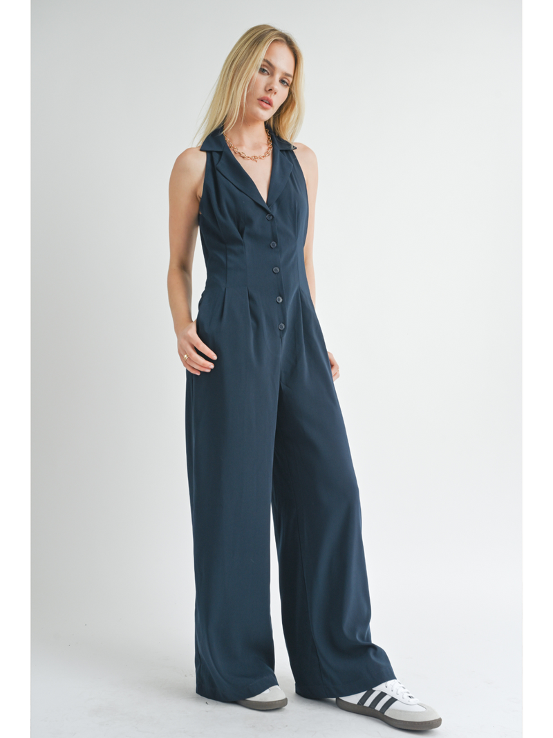 Sage The Label Finest Touch Halter Jumpsuit