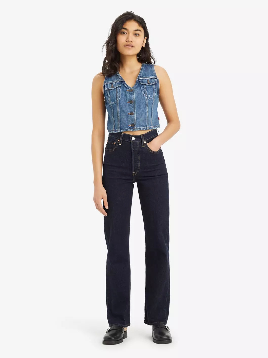 Levi's Ribcage Full Length in Small Course