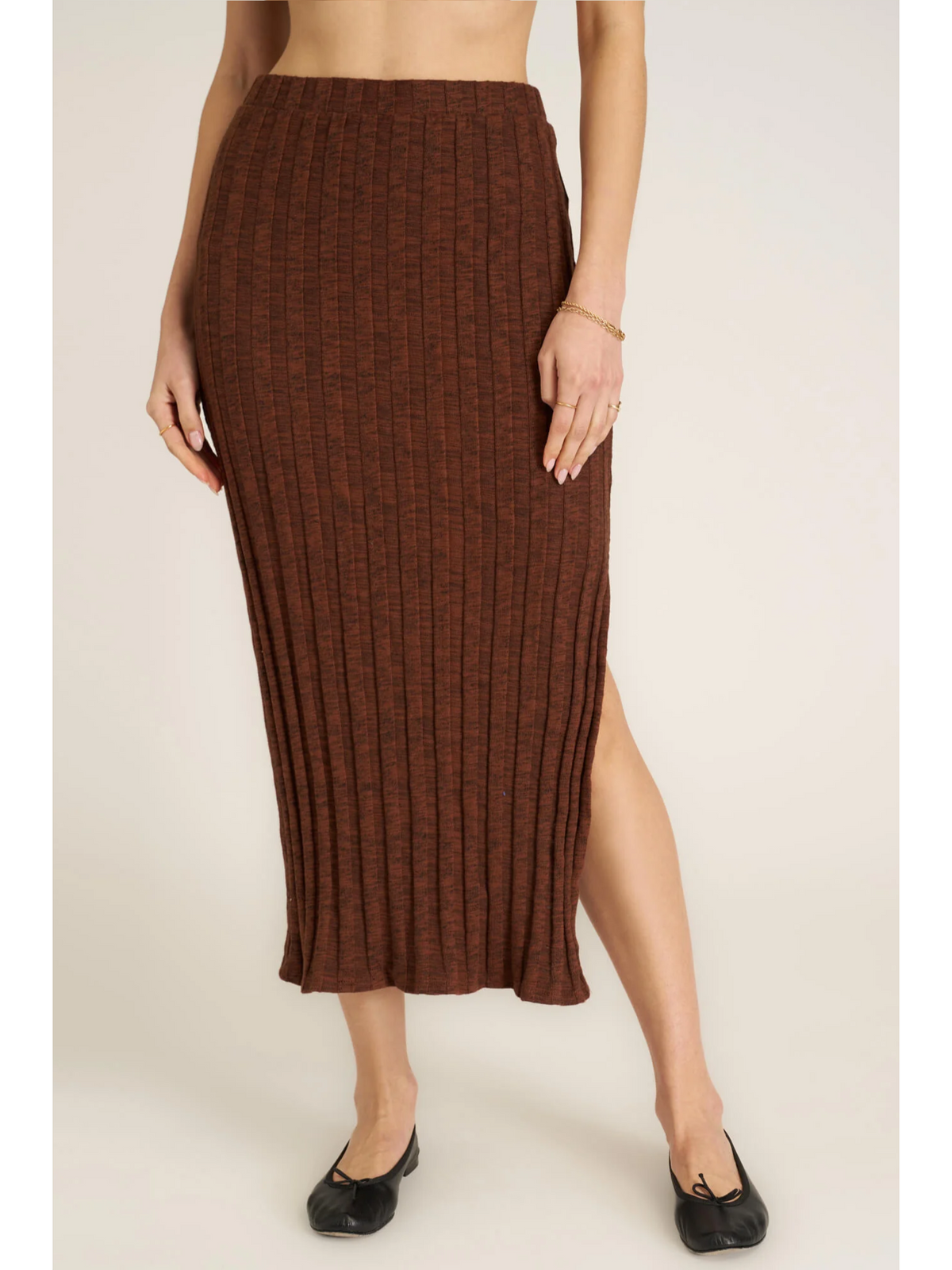 Project Social Giorgia Sweater Rib Skirt