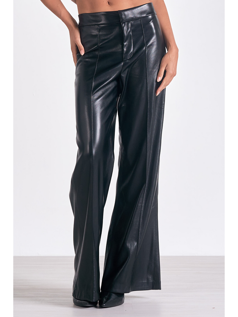 Gilmore Faux Leather Trouser