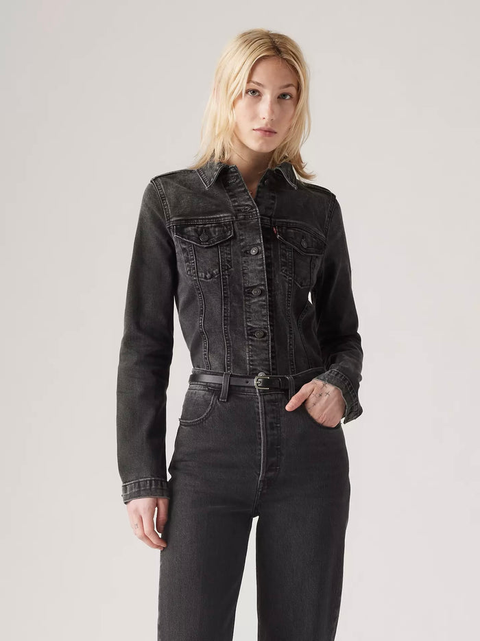 Levi's Tailored Slim Trucker Jacket in Born Leader