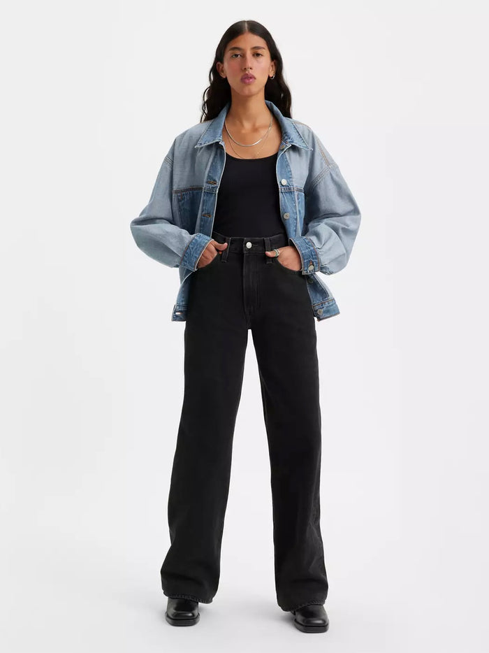 Levi's Ribcage Wide leg in Rosie Posie