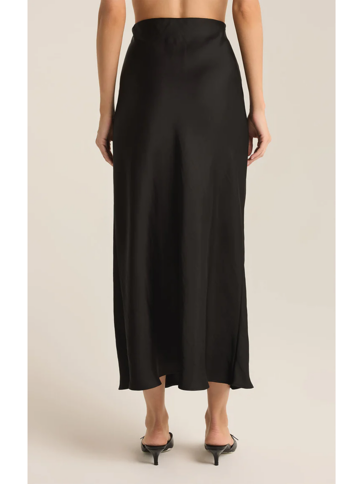 Z Supply Europa Poly Sheen Skirt