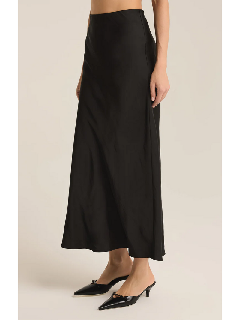 Z Supply Europa Poly Sheen Skirt