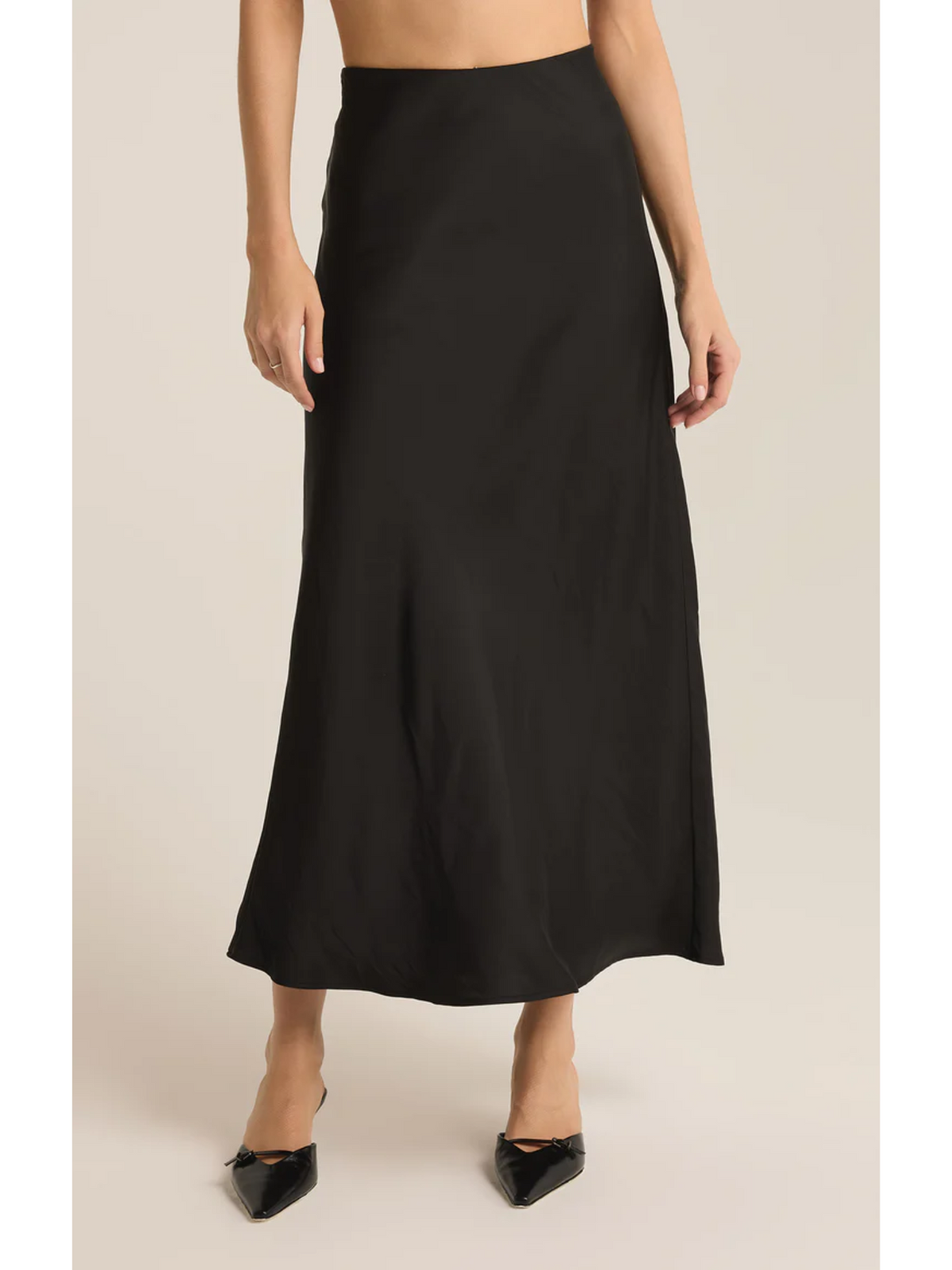 Z Supply Europa Poly Sheen Skirt