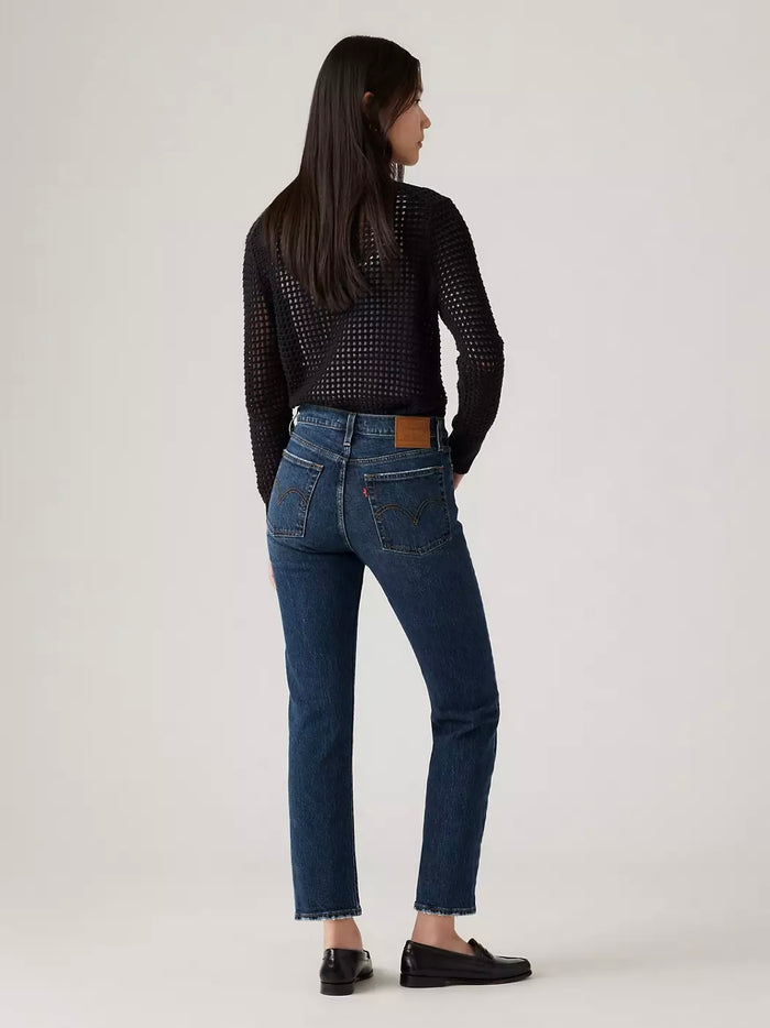 Levi's Wedgie Straight in Indifferent Indigo