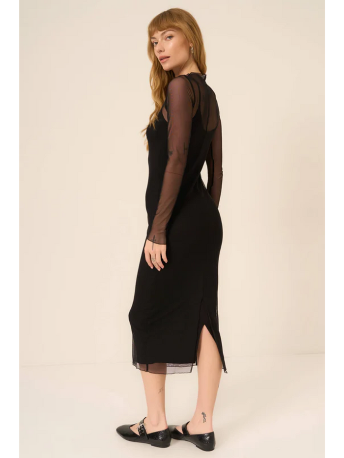 Project Social Shibon Layered Mesh Dress