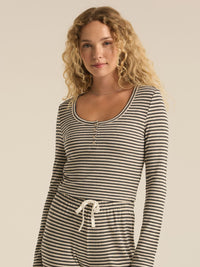 Constance Stripe LS Top