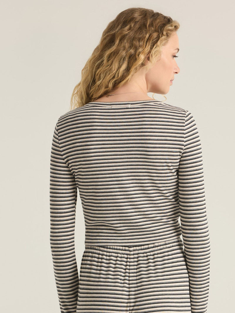 Constance Stripe LS Top