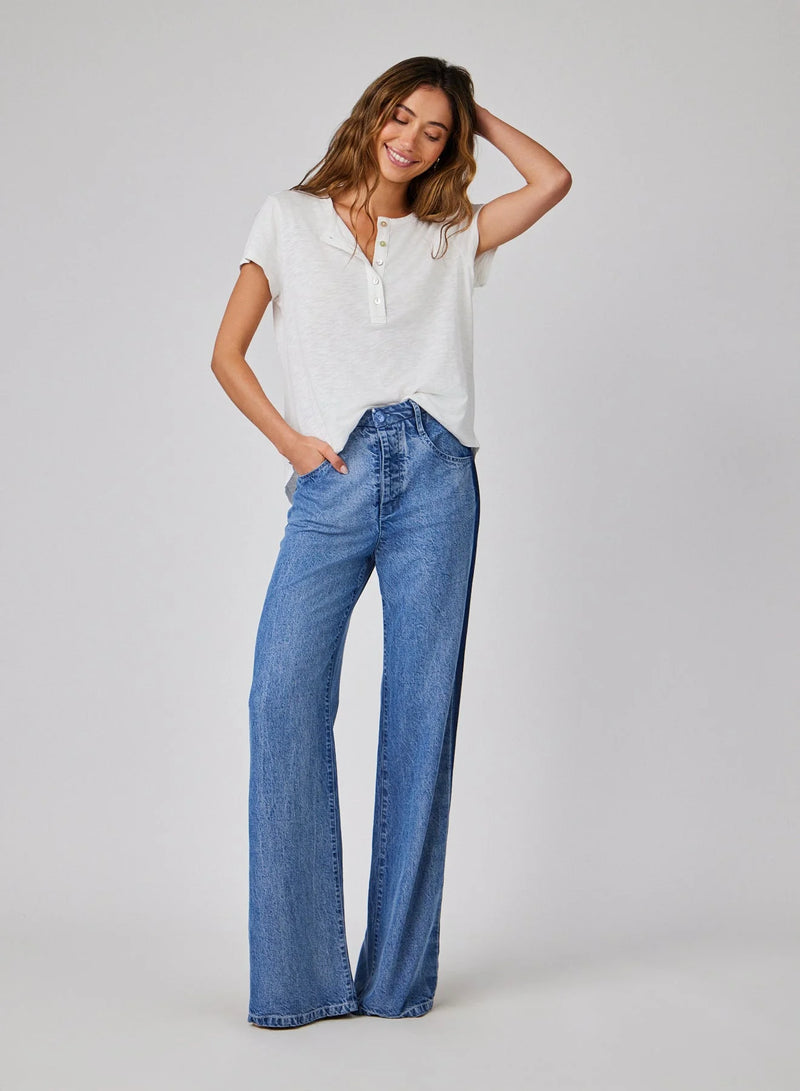 Anya Side Tacked Released Jean - Vintage Laguna Wash