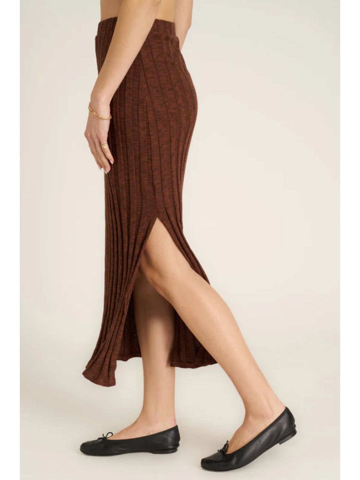 Project Social Giorgia Sweater Rib Skirt