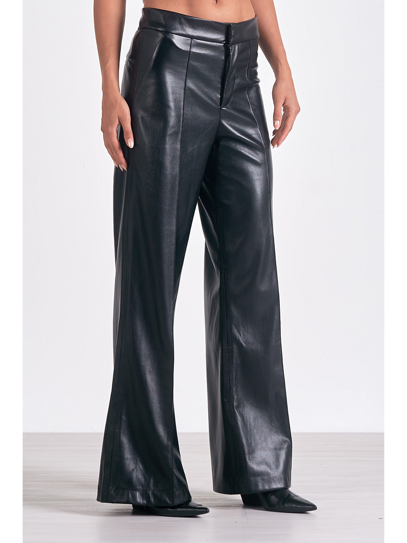 Gilmore Faux Leather Trouser