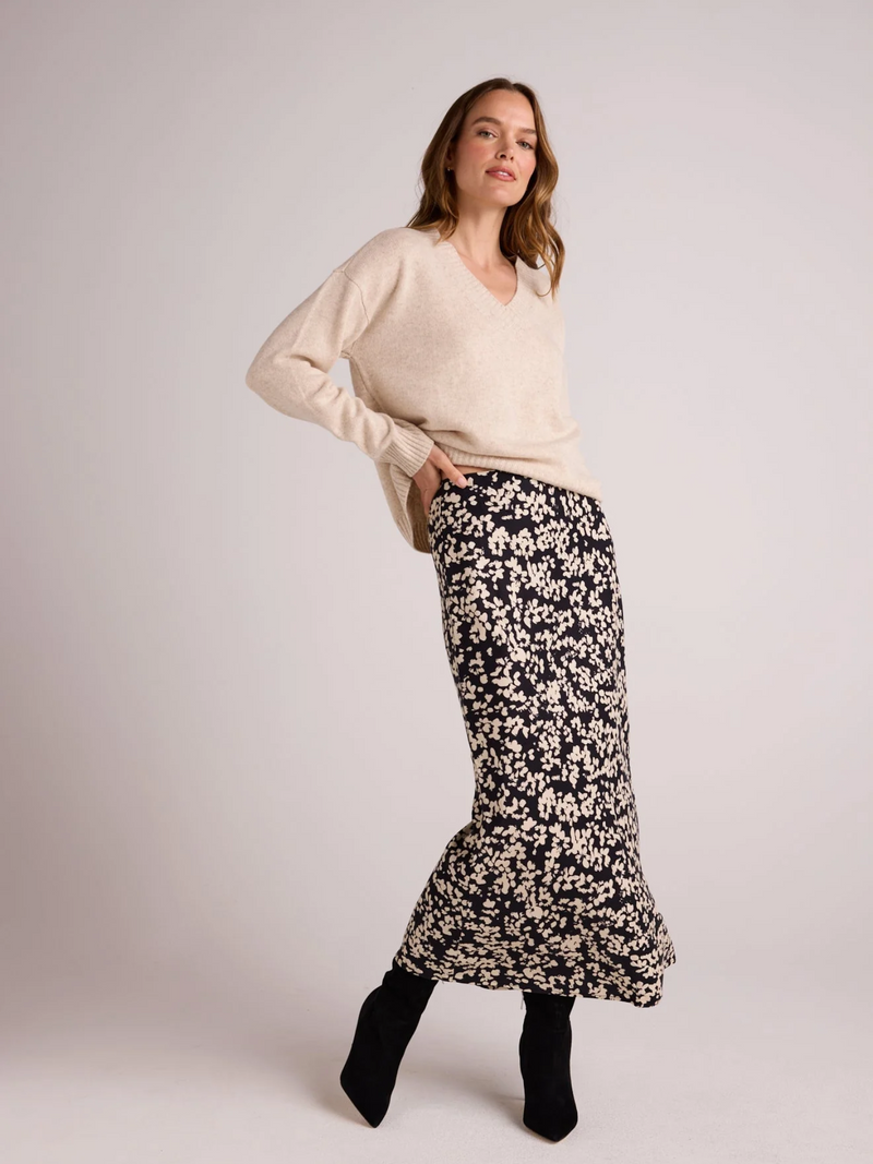 Bella Dahl Side Slit Bias Maxi Skirt